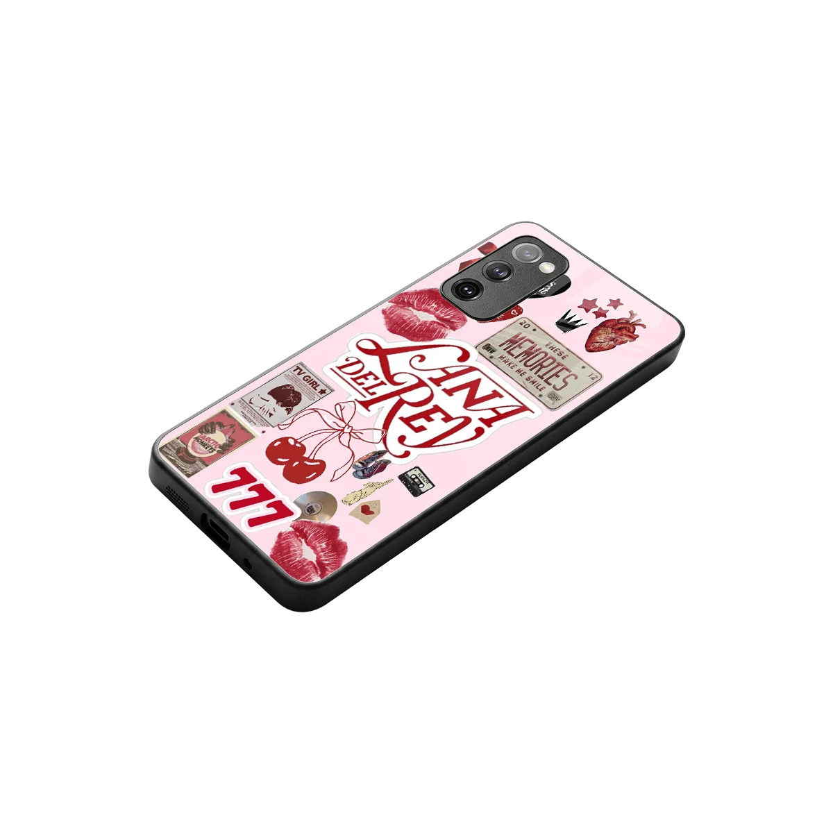Lana Del Rey Collage stylish phone case for samsung galaxy s20 fe | glossy glass and slim fit