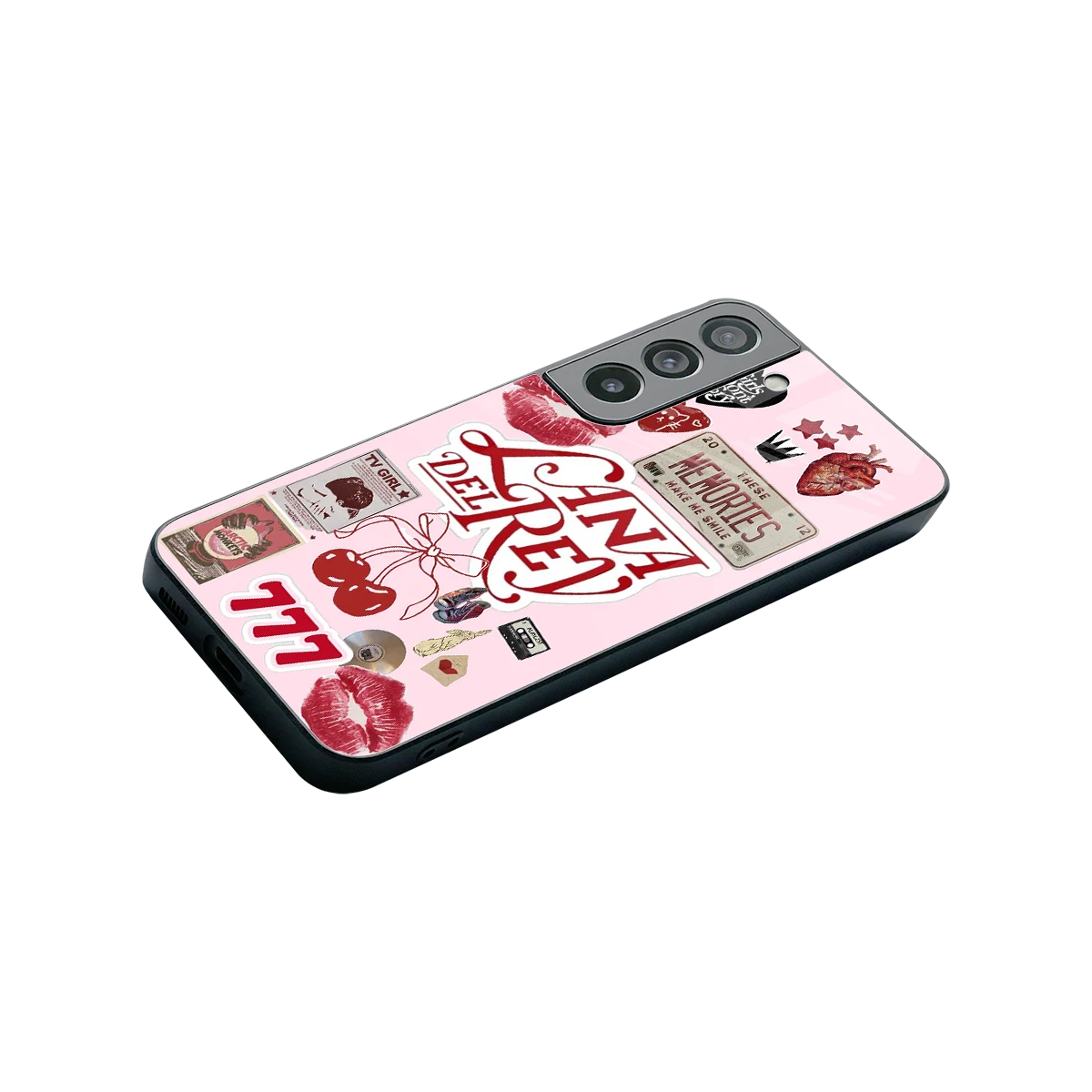 Lana Del Rey Collage stylish phone case for samsung galaxy s22 | glossy glass and slim fit