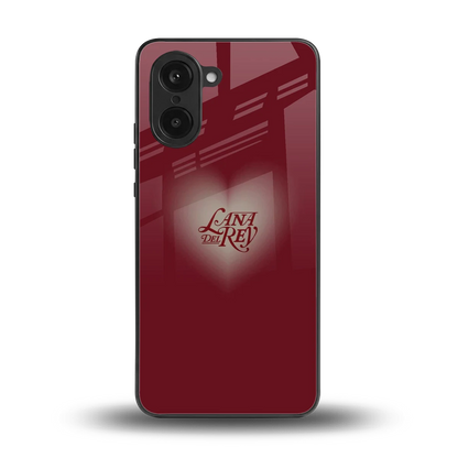 Lana Del Rey Red back phone cover | glass case for oneplus nord ce5 5g