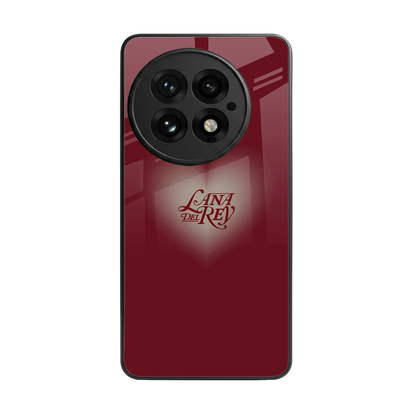 Lana Del Rey Red back phone cover | glass case for oneplus 13