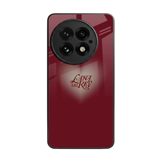 Lana Del Rey Red back phone cover | glass case for oneplus 13