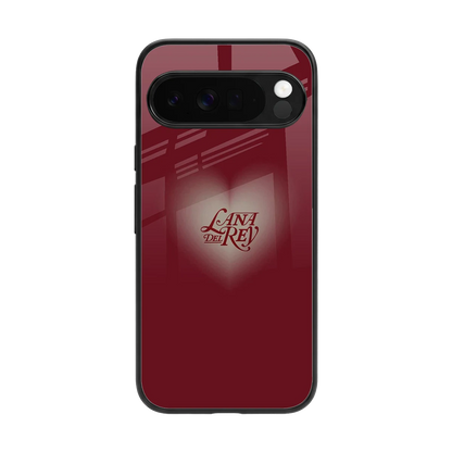 Lana Del Rey Red back phone cover | glass case for google pixel 10 pro xl