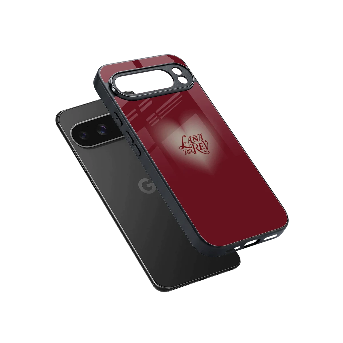 Lana Del Rey Red sleek google pixel 10 pro xl cover with tempered glass back and TPU edges