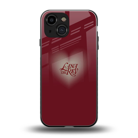 Lana Del Rey Red back phone cover | glass case for iphone 12 mini