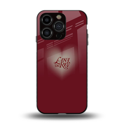 Lana Del Rey Red back phone cover | glass case for iphone 13 pro