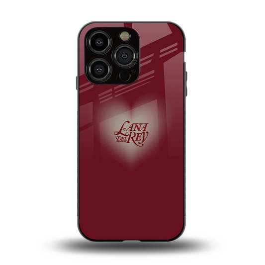 Lana Del Rey Red back phone cover | glass case for iphone 12 pro