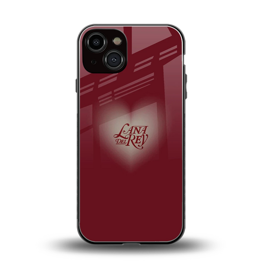 Lana Del Rey Red back phone cover | glass case for iphone 13