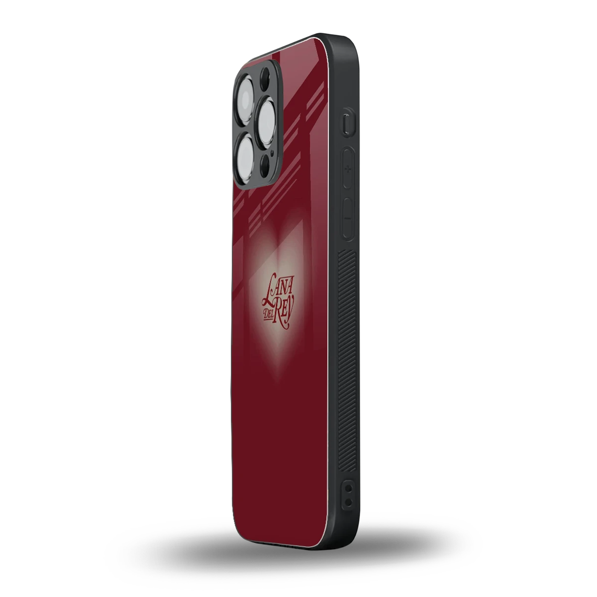 Lana Del Rey Red iphone 15 pro max mobile cover | shockproof glass phone case
