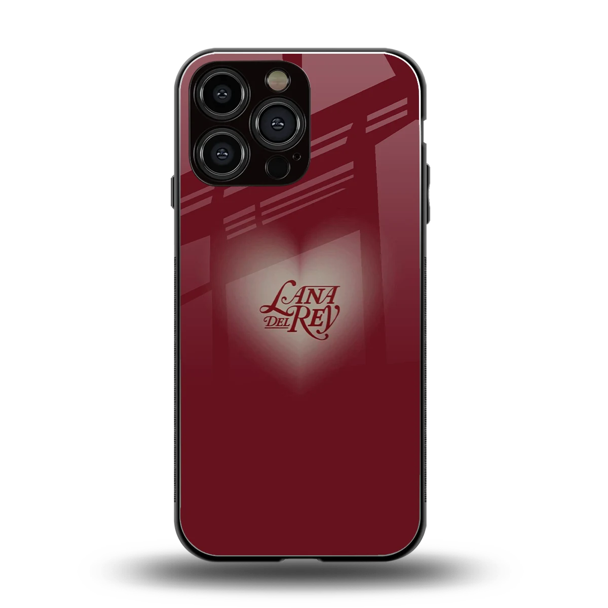 Lana Del Rey Red back phone cover | glass case for iphone 16 pro max