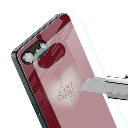 Lana Del Rey Red stylish phone case for iphone 16e | glossy glass and slim fit