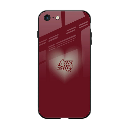 Lana Del Rey Red back phone cover | glass case for iphone 7