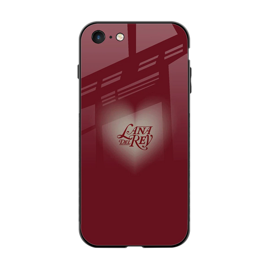 Lana Del Rey Red back phone cover | glass case for iphone 7
