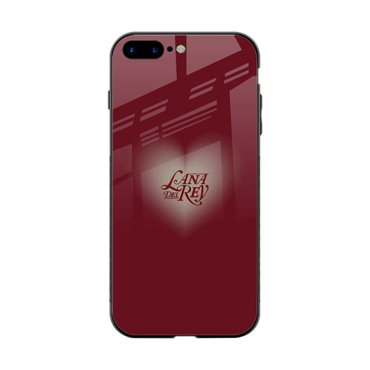 Lana Del Rey Red back phone cover | glass case for iphone 7 plus
