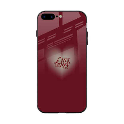 Lana Del Rey Red back phone cover | glass case for iphone 8 plus