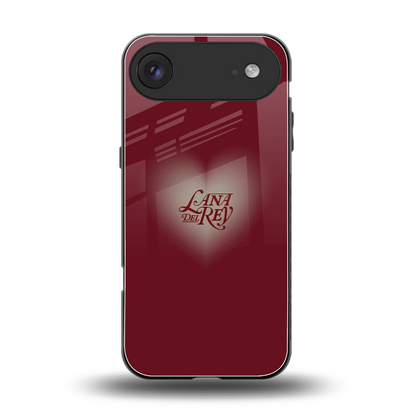 Lana Del Rey Red back phone cover | glass case for iphone air