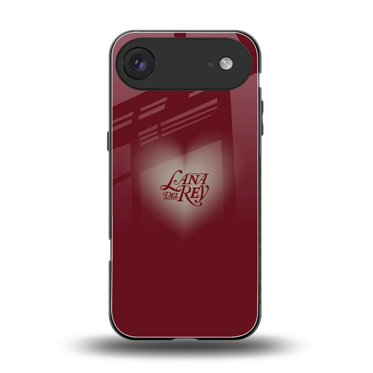 Lana Del Rey Red back phone cover | glass case for iphone air
