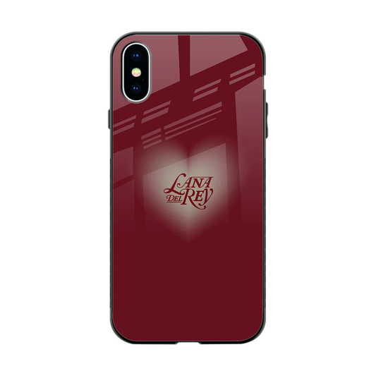 Lana Del Rey Red back phone cover | glass case for iphone x