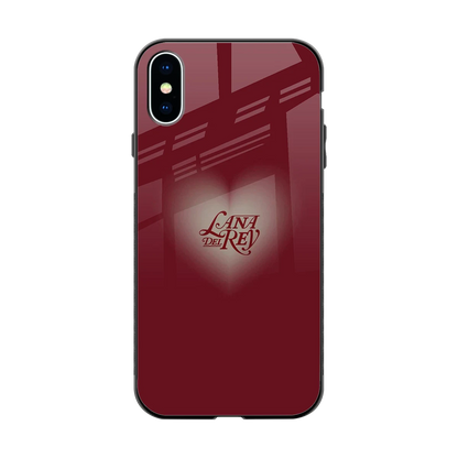 Lana Del Rey Red back phone cover | glass case for iphone xs