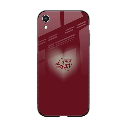 Lana Del Rey Red back phone cover | glass case for iphone xr
