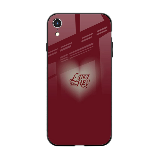Lana Del Rey Red back phone cover | glass case for iphone xr