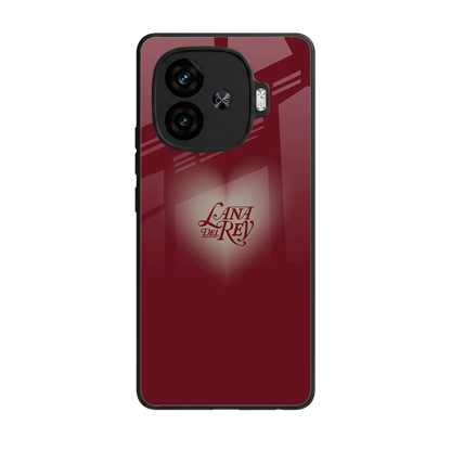Lana Del Rey Red back phone cover | glass case for iqoo neo 10r 5g