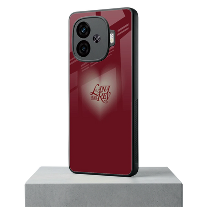 Lana Del Rey Red iqoo neo 10r 5g mobile cover | shockproof glass phone case