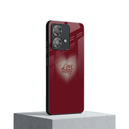 Lana Del Rey Red motorola edge 40 neo 5g mobile cover | shockproof glass phone case