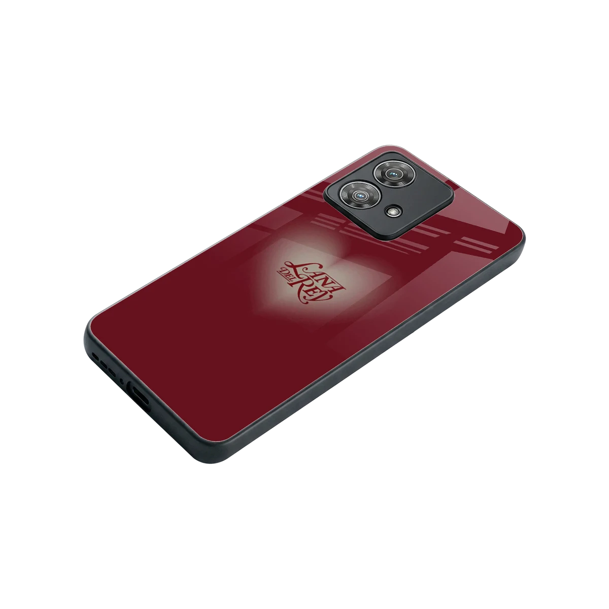 Lana Del Rey Red stylish phone case for motorola edge 40 neo 5g | glossy glass and slim fit