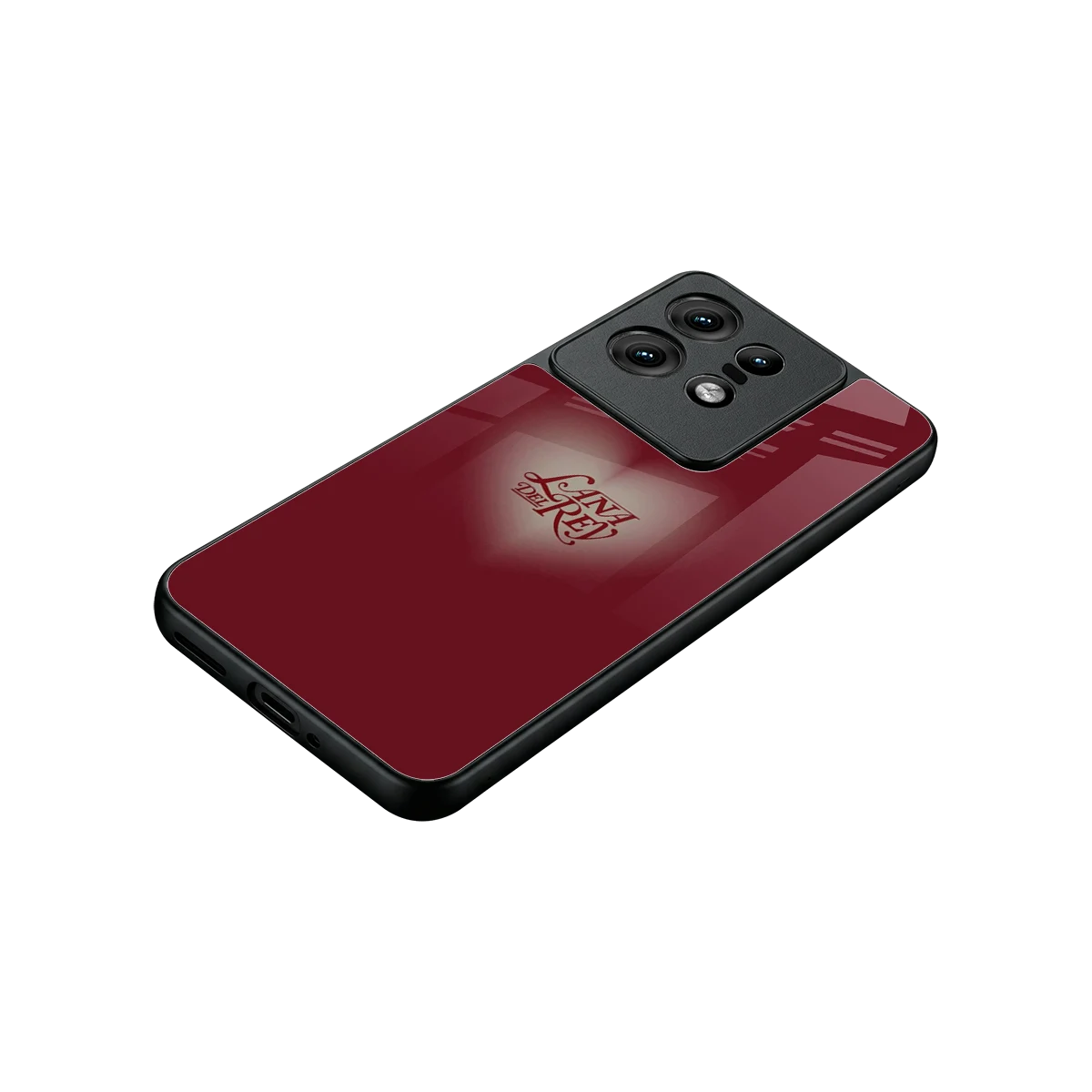 Lana Del Rey Red stylish phone case for motorola edge 50 pro | glossy glass and slim fit