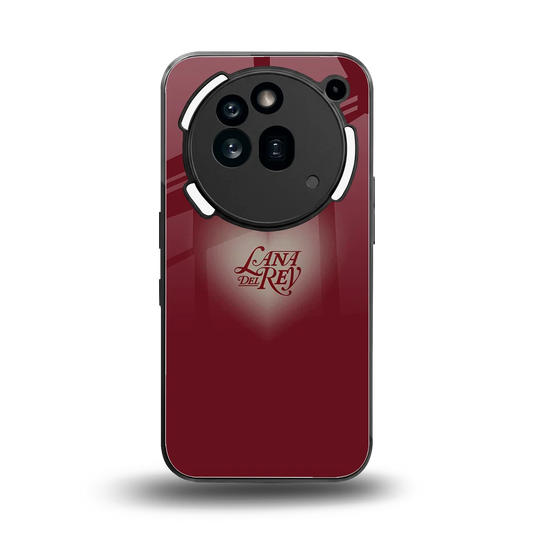 Lana Del Rey Red back phone cover | glass case for nothing phone 3a pro