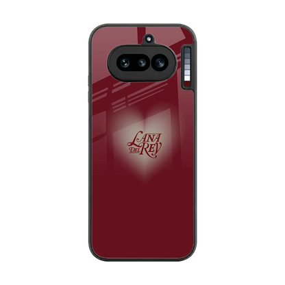 Lana Del Rey Red back phone cover | glass case for nothing phone 4a
