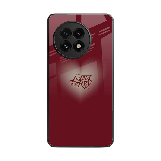 Lana Del Rey Red back phone cover | glass case for oneplus 13r