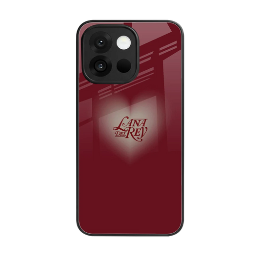 Lana Del Rey Red back phone cover | glass case for oneplus 13s