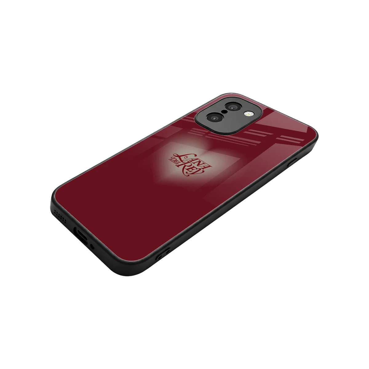 Lana Del Rey Red stylish phone case for oneplus 15r | glossy glass and slim fit