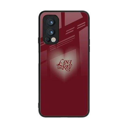 Lana Del Rey Red back phone cover | glass case for oneplus nord 2
