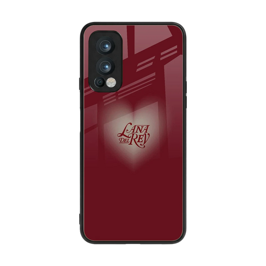 Lana Del Rey Red back phone cover | glass case for oneplus nord 2