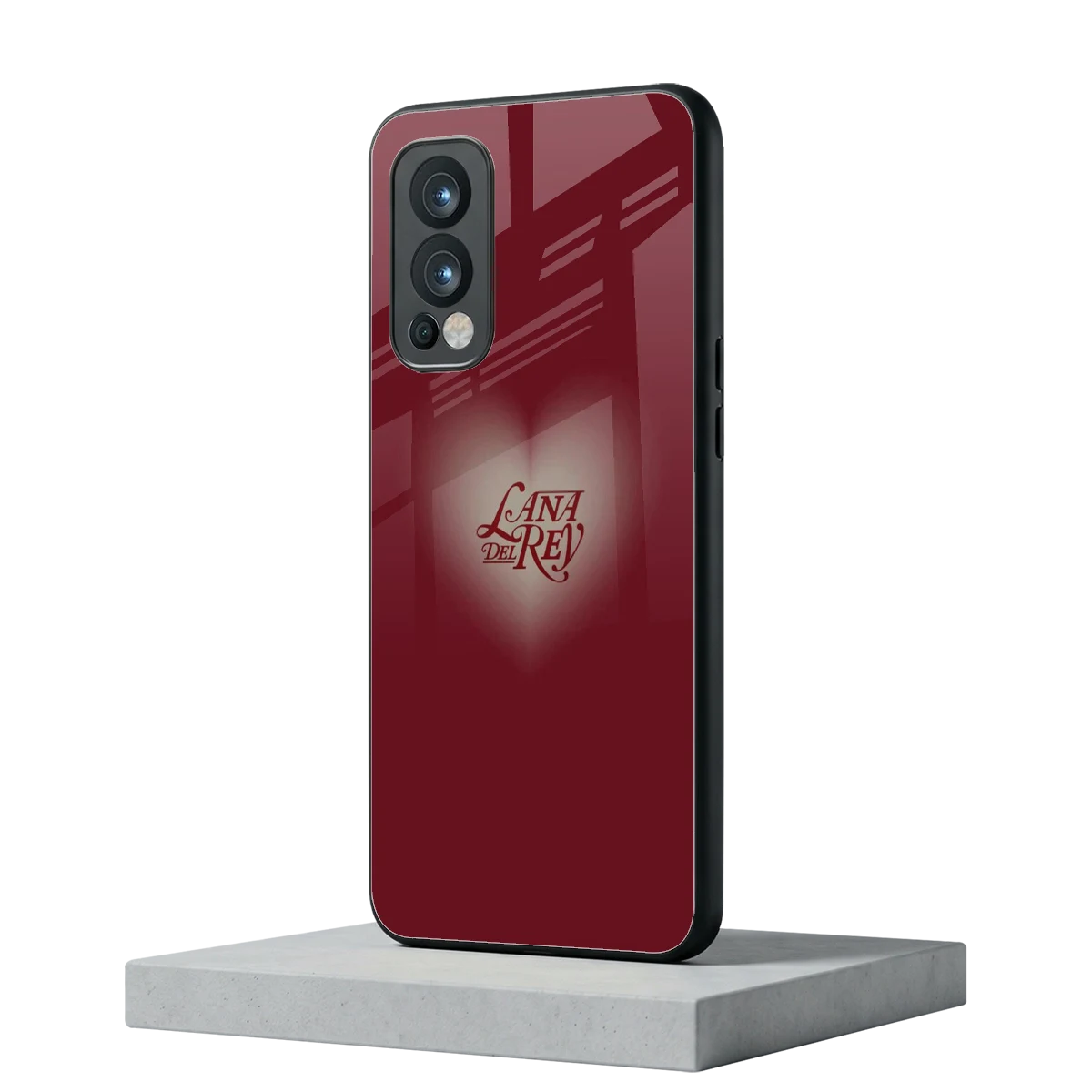 Lana Del Rey Red oneplus nord 2 mobile cover | shockproof glass phone case