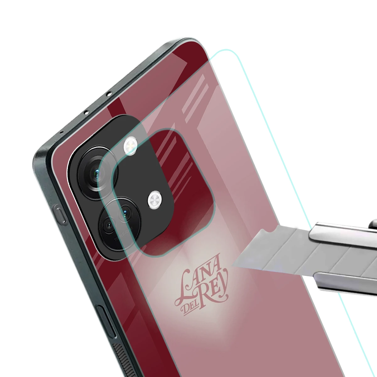 Lana Del Rey Red stylish phone case for oneplus nord 3 | glossy glass and slim fit