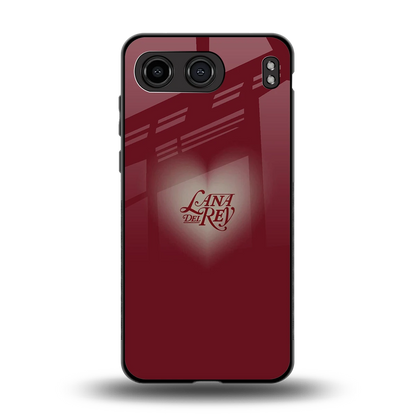 Lana Del Rey Red back phone cover | glass case for oneplus nord 4