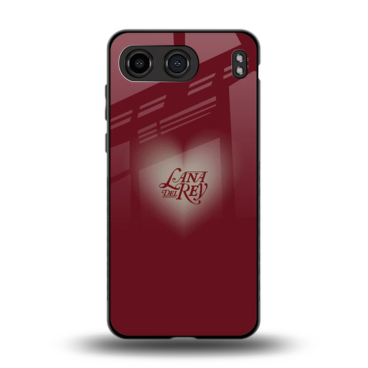 Lana Del Rey Red back phone cover | glass case for oneplus nord 4