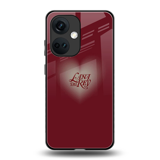 Lana Del Rey Red back phone cover | glass case for oneplus nord ce 3