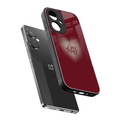 Lana Del Rey Red sleek oneplus nord ce 3 cover with tempered glass back and TPU edges