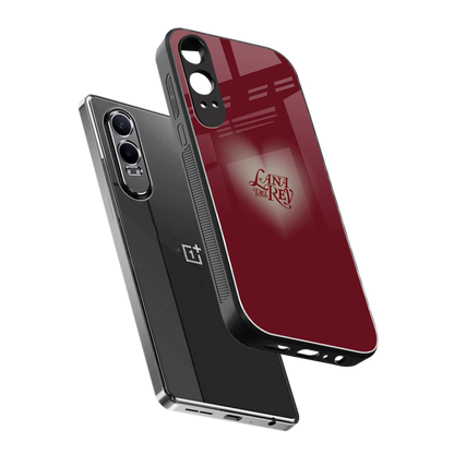 Lana Del Rey Red sleek oneplus nord ce 4 lite cover with tempered glass back and TPU edges