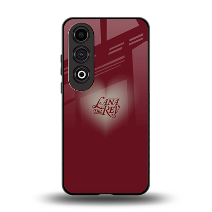 Lana Del Rey Red back phone cover | glass case for oneplus nord ce 4