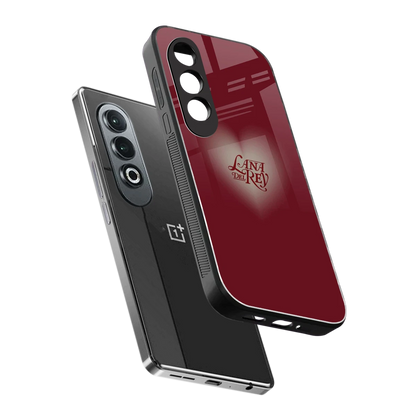Lana Del Rey Red sleek oneplus nord ce 4 cover with tempered glass back and TPU edges