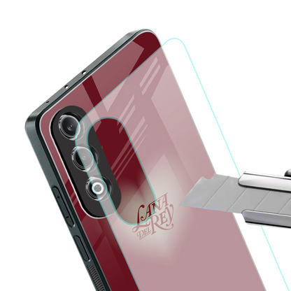 Lana Del Rey Red stylish phone case for oneplus nord ce 4 | glossy glass and slim fit