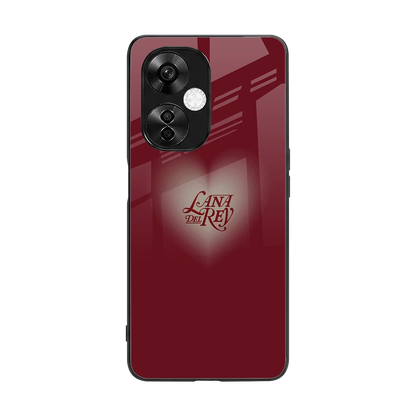 Lana Del Rey Red back phone cover | glass case for oneplus nord ce 3 lite