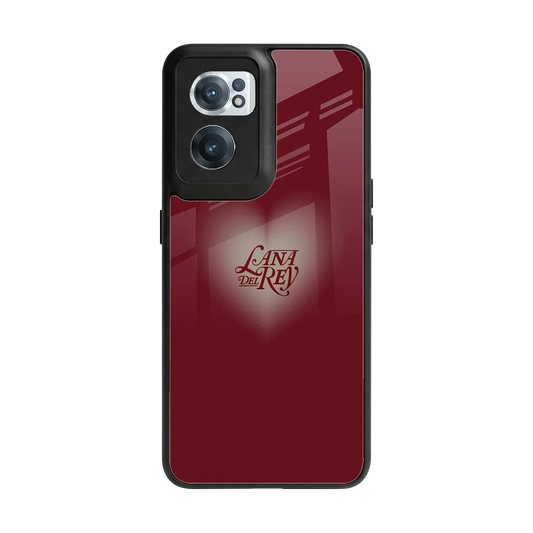 Lana Del Rey Red back phone cover | glass case for oneplus nord ce 2