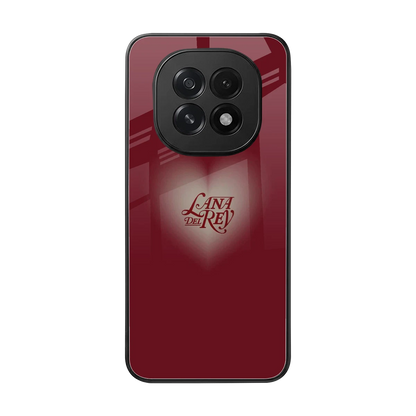 Lana Del Rey Red back phone cover | glass case for oppo f29 5g