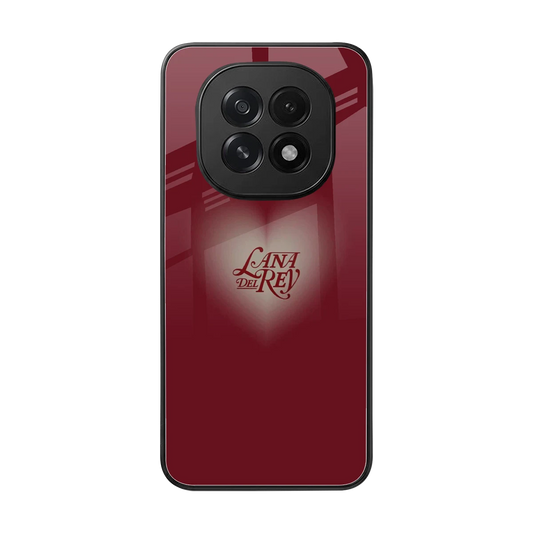 Lana Del Rey Red back phone cover | glass case for oppo f29 5g